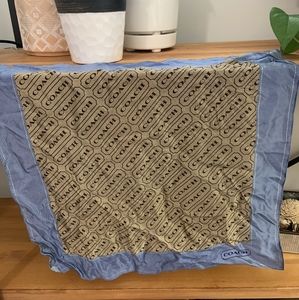 Vintage Coach Silk Scarf